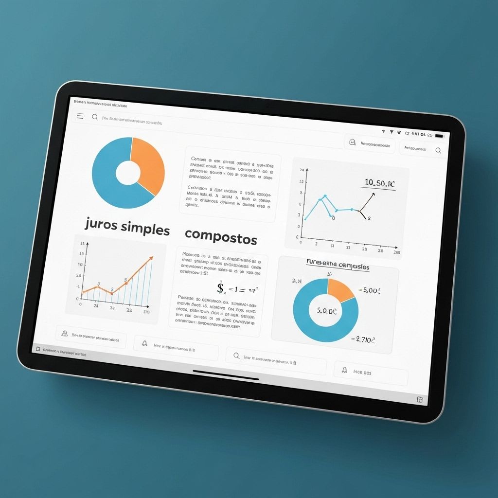 Diferença Entre Juros Simples e Compostos: Exemplos Práticos que Vão Mudar Sua Vida Financeira