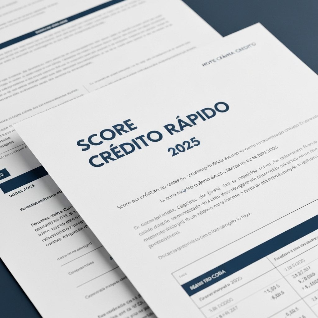 Como Aumentar o Score de Crédito em 2025 Rápido (Métodos Comprovados)